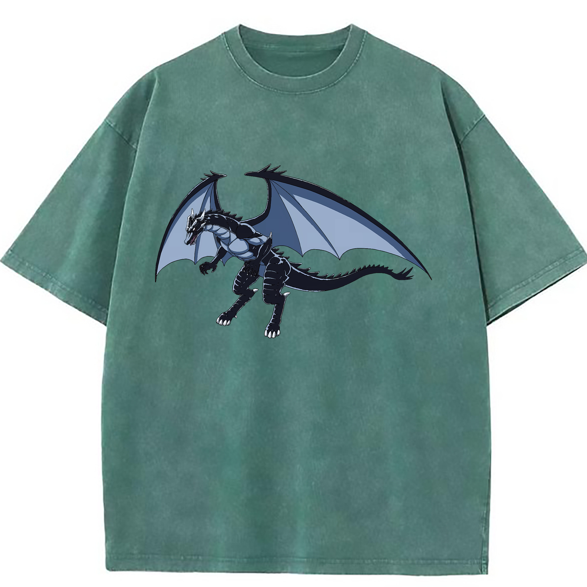 （画像用） 転スラ Regarding Reincarnated to Slime 綿100% ヴィンテージ風 半袖Tシャツ（フロントプリント）